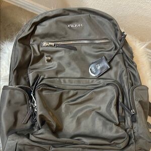 Tumi Gray Backpack for Men